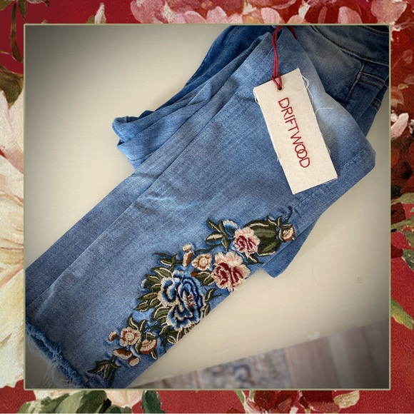 DRIFTWOOD Jackie Bloom Jasper Ankle Jeans size 27 NWT! - Picture 4 of 9